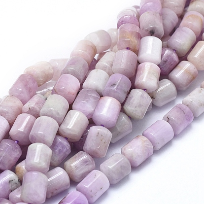 Natural Kunzite Beads Strands, Spodumene Beads, Column