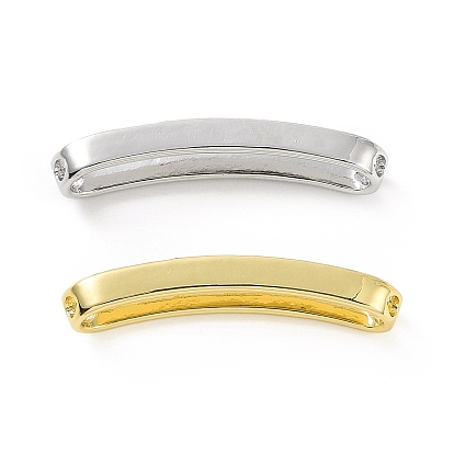 Подвески из латуни с покрытием для стойки, долговечный, без кадмия и без свинца, звенья изогнутого прямоугольника