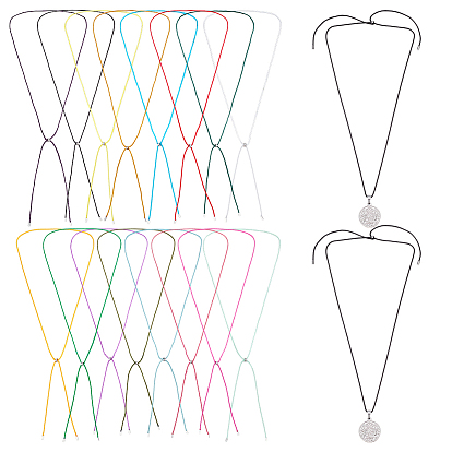 16 шт. нейлоновые шнуры для изготовления ожерелий