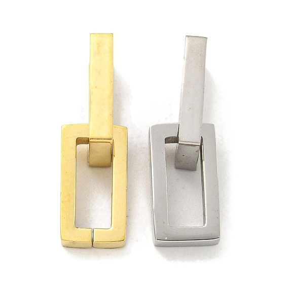 304 подвески из нержавеющей стали, прямоугольник амулеты