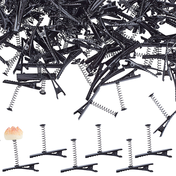 Металлические заколки для волос из кожи аллигатора