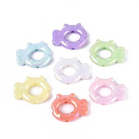 Рамка из непрозрачного акрила с уф-покрытием, радужный, рыба