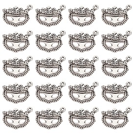 Подвески из сплава в тибетском стиле своими руками, маскарад маску, без свинца и без кадмия