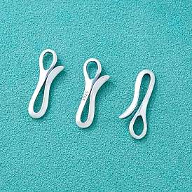 925 застежки-крючки из стерлингового серебра