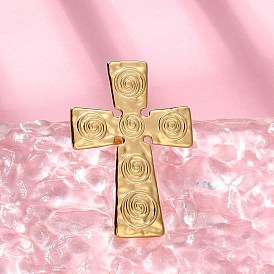 304 из нержавеющей стали манжеты кольца, ионное покрытие (ip), крест с вихрем