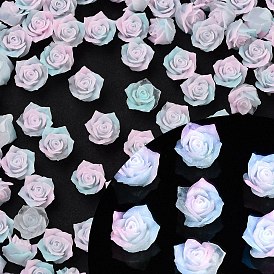 Luminous Resin Decoden Cabochons, Glow in the Dark, Flower