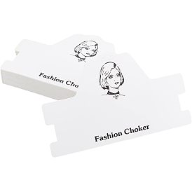 Carton de cartes d'affichage de collier