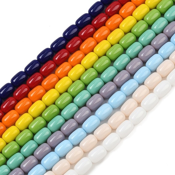 Непрозрачное стекло бисер нитей, баррель