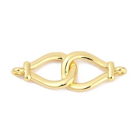 Подвески из латуни, без кадмия, без никеля и без свинца, двойные каплевидные ссылки