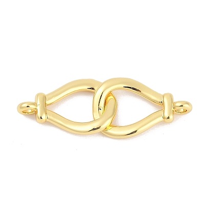 Подвески из латуни, без кадмия, без никеля и без свинца, двойные каплевидные ссылки