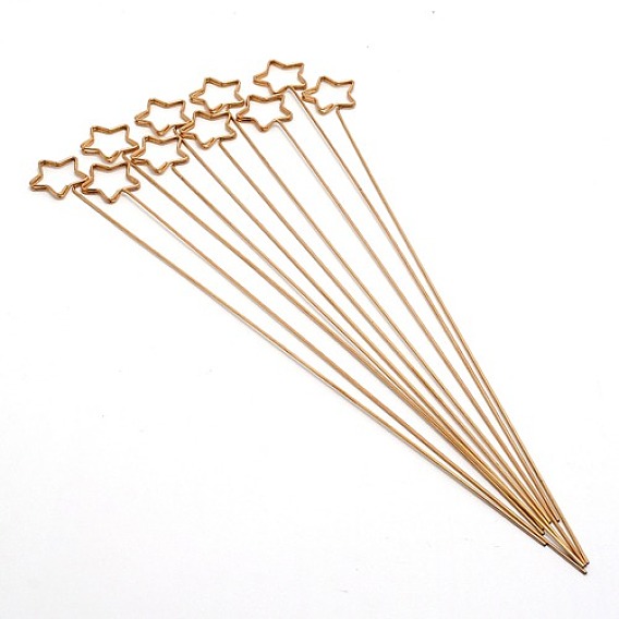 Iron Floral Picks, Card Holders, for Weddings, Birthday Parties, Events, Decorations, Star