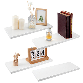 Деревянный настенный держатель, с пластиковой заглушкой и железными деталями, прямоугольные