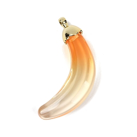 Прозрачные акриловые большие подвески, банан