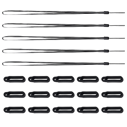 Набор для самостоятельного изготовления электронного стилуса и зажигалки с подвеской-ожерельем, защищающим от потери, включая резиновые ремешки, силиконовый кулон