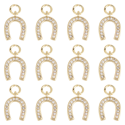 Латунные микро проложить кубического циркония прелести