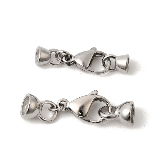 304 Застежки-карабины из нержавеющей стали и наконечник шнура