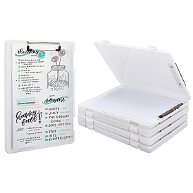 Пластиковый ящик для хранения планшетов, блокнот для записей, прямоугольные