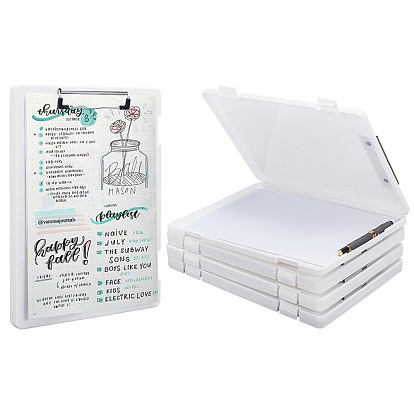 Пластиковый ящик для хранения планшетов, блокнот для записей, прямоугольные