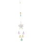Star Iron Colorful Chandelier Decor Hanging Prism Ornaments, with  Faceted Glass Prism, for Home Window Lighting Decoration