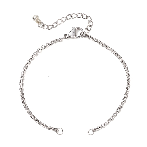 304 изготовление браслетов-цепочек из нержавеющей стали, не тускнеет