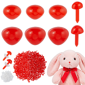 400Pcs 2 Styles Resin Doll Eyes, Craft Eyes, for Crafts, Crochet Toy and Stuffed Animals