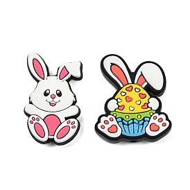 Пасхальный кролик силиконовые бусины, фокусные бусы