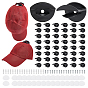 50 Sets ABS Plastic Hat Hooks