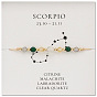 Natural Gemstone Constellation Beaded Bracelets
