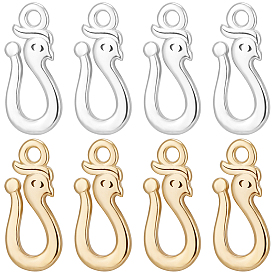 20 шт. 2 цвета латунные подвески, очарование змеи