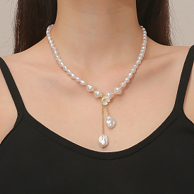 Baroque Pearl Necklace for Women - Unique and Elegant Jewelry with a Sophisticated Touch