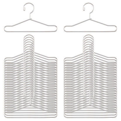 50шт мини-вешалка для одежды из железа, аксессуары для кукольного домика