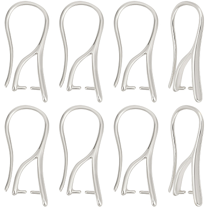 30 шт латунные серьги крючки