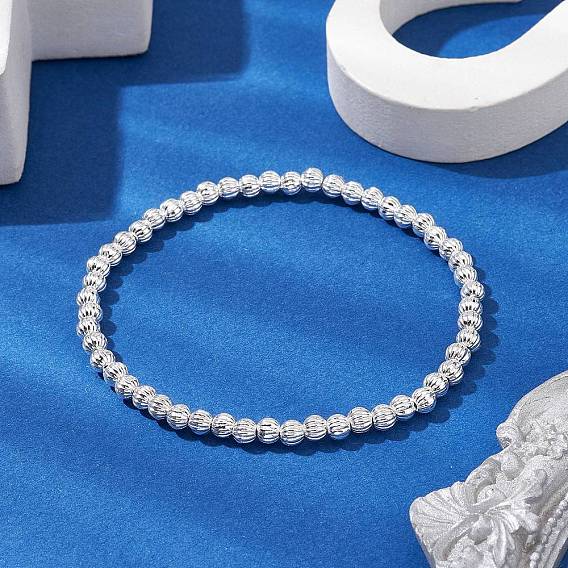 Сплав тыквенные бусины эластичные браслеты для женщин и мужчин