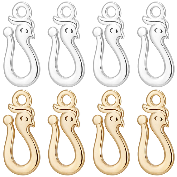 20 шт. 2 цвета латунные подвески, очарование змеи