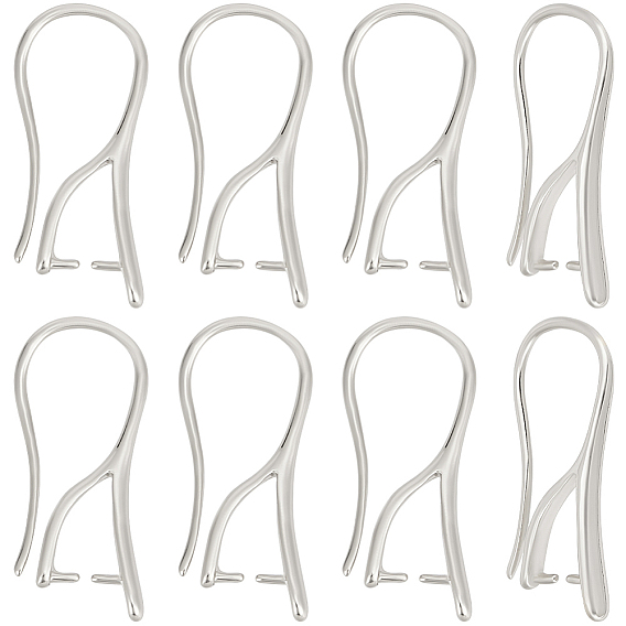 30 шт латунные серьги крючки