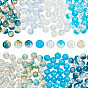 240шт 8 стиль кракле прозрачные стеклянные бусины, два тона, круглые
