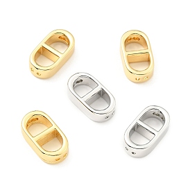 Подвески из латуни, без кадмия и без свинца, овальные