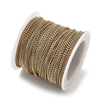 304 из нержавеющей стали обуздать цепи, ионное покрытие (ip), без никеля , несварные, с катушкой