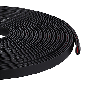 6м водонепроницаемая кромочная лента из синтетической резины, отделка кромки из клеевого шпона для кухонной мойки, туалетный шов, угол