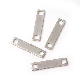 201 Stainless Steel Links/Connectors, Rectangle