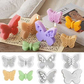 DIY Candle Silicone Molds, for Home Scented Pretty Candle Making, Butterfly