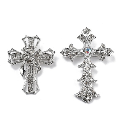 Брошь-булавки из сплава со стразами