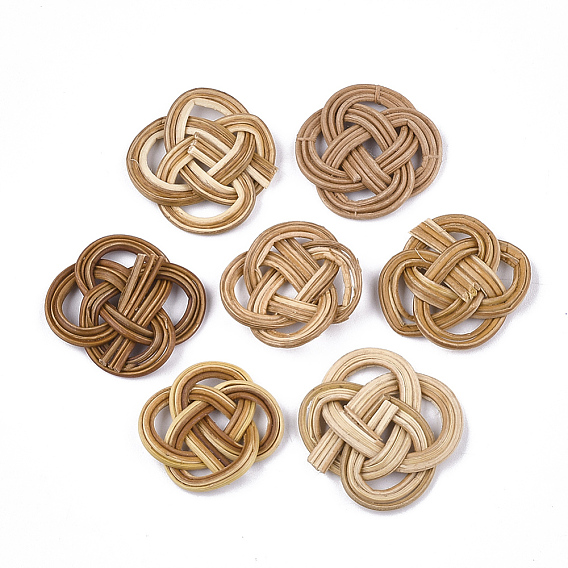 Тростниковая подвеска из тростника / ротанга ручной работы, для изготовления соломенных сережек и ожерелий