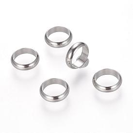 304 de acero inoxidable que une los anillos