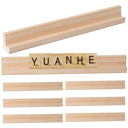 8шт. основание из сосновой древесины, прямоугольные