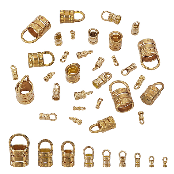 36 шт. 9 стили латунные заглушки, колонка