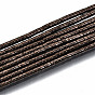 Electroplate Non-magnetic Synthetic Hematite Beads Strands, Column