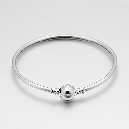 Изготовление браслетов из латуни в европейском стиле, 62 мм