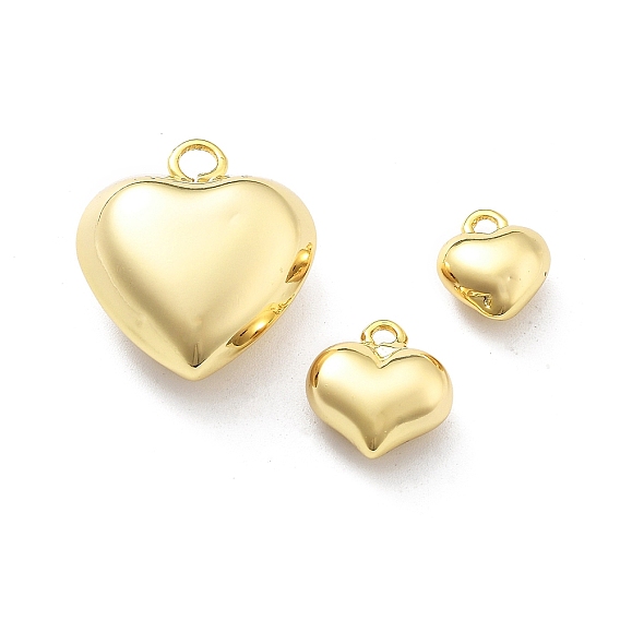 Латунные подвески, сердце прелести
