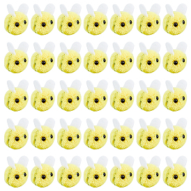 50Pcs Polyester Bees, DIY Sewing Ornemant Supplies